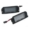 For Hyundai I20 Veloster XG30 Coupe for Kia Rio Soul Picanto 2x Car Rear LED SMD License Number Plate Light Lamp