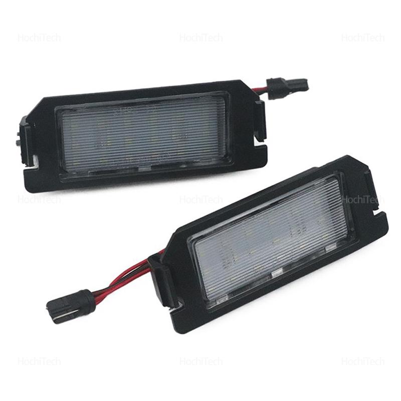 

LED License Plate Light for Hyundai I20 Veloster XG30 Coupe for Kia Rio Soul Picanto White Error Free Number Plate Lamp