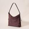 Spring and Summer Women's Bag, Large-capacity Single-shoulder Bag, Women's Retro Commuting Single-shoulder Bag, Matte Crossbody Tote Bag