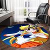 1pc Sailor Moon  Carpet, Round Rug, Comfortable, Suitable for Entryways, Living Rooms, Office, And Bedrooms, Christmas Decoration