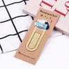 Gift Paper Cilp Cartoon Reading Japanese Bookmark Cat Bookmark Metal Bookmark Kittens Book Mark