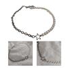 Trendy Beaded Necklace Fashionable Lady Choker Elegant Splicing Necklaces Stylish Neck Jewelry for Wedding Anniversary