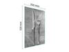 TAGLIERE IN VETRO 35x52 POSATE