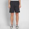 Stussy Logo Print Straight Leg American Vintage Casual Shorts Men shorts Black 113093
