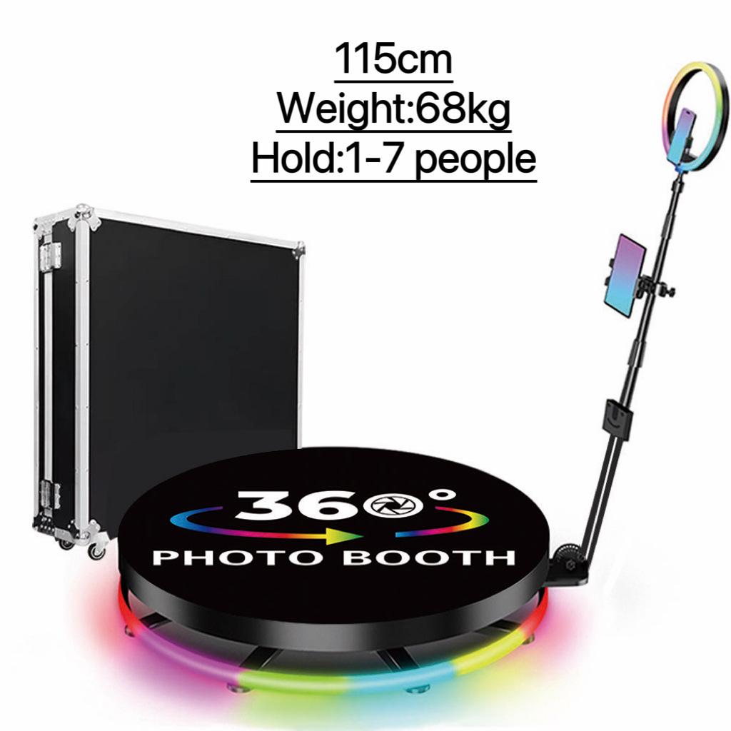 360 Spin Custom Photo Booth Rental for Parties & Weddings