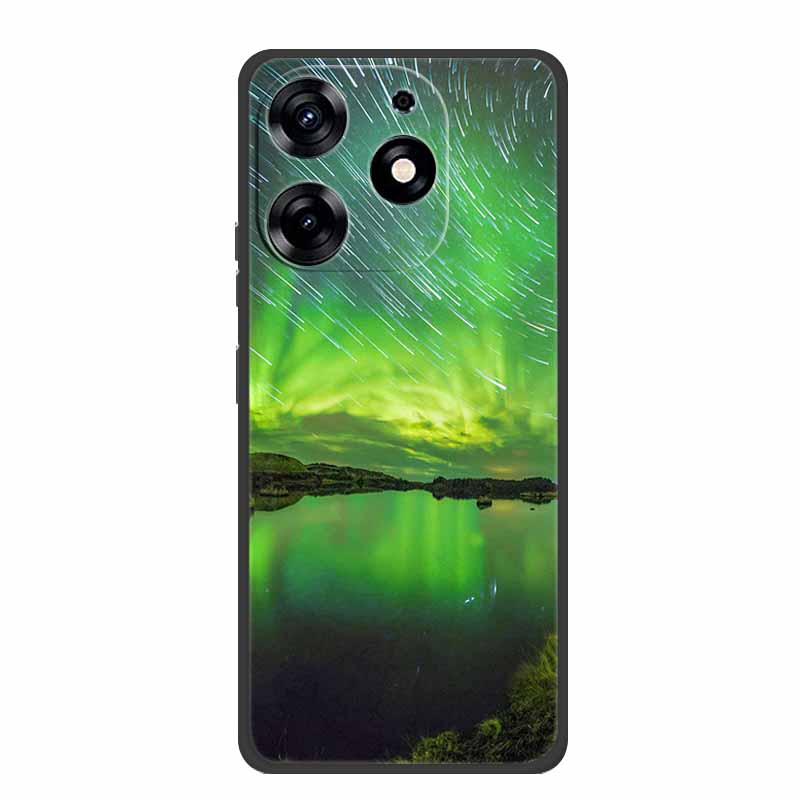 For Infinix Smart 8 Plus Case Luxury Soft Silicone TPU Phone Cases Cover For Infinix Smart8 Plus Protective Flower Painted Coque