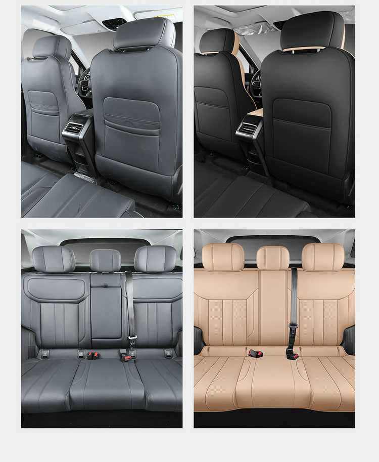 2025-2026 Chery Tiggo 7 7-Seater Full Coverage Car Seat Cover Mat - Four Seasons Usage