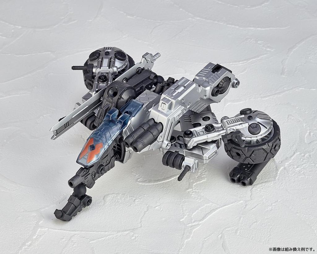Kaiyodo Assemble Borg Barrel Speeder 3v1 malovaná pohyblivá figurka AB002 NEXUS v měřítku, ABS a PVC