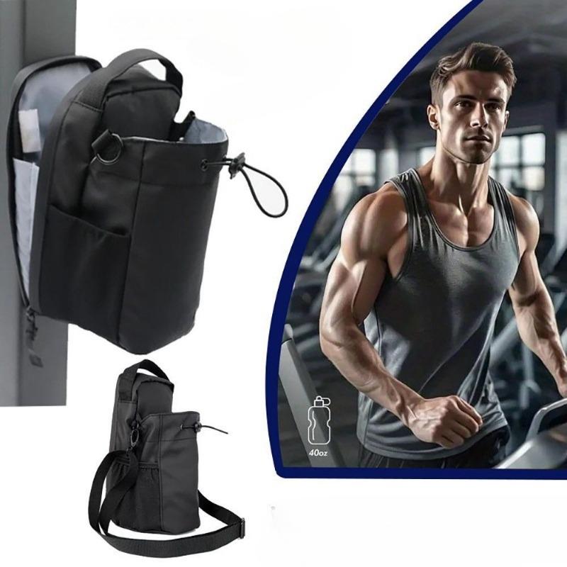 Super Strong Magnetic Gym Bag for Phone Water Bottle Portable Fitness Storage Sports Accessories