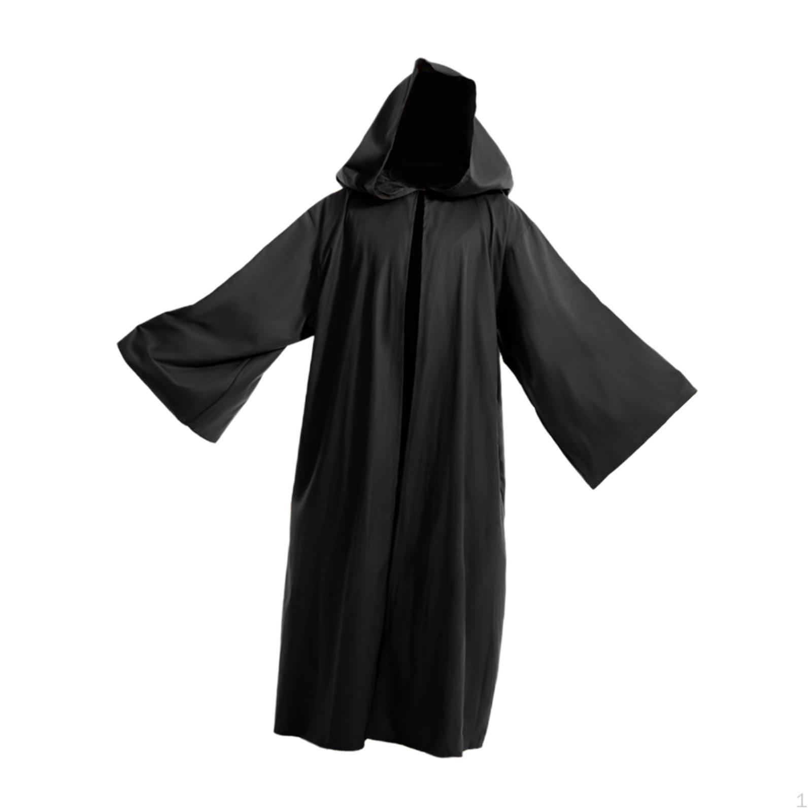 

Элегантный плащ с капюшоном на Хэллоуин для XL