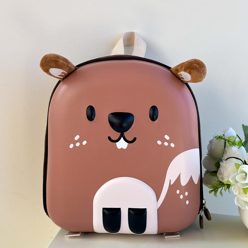 Adorable Lightweight Backpack For Kids With Cute Squirrel Print Perfect For School