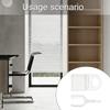 Clear Roller Shade Pull Down Clip Roller Shade Handle Blind Grip Plastic Hem Grip Hardware Rolling Curtain Accessories