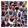 50Pcs Miles Morales Cartoon Graffiti Stickers Luggage Water Cup Stationery Scooter Laptop Refrigerator Decoration Diy Decals