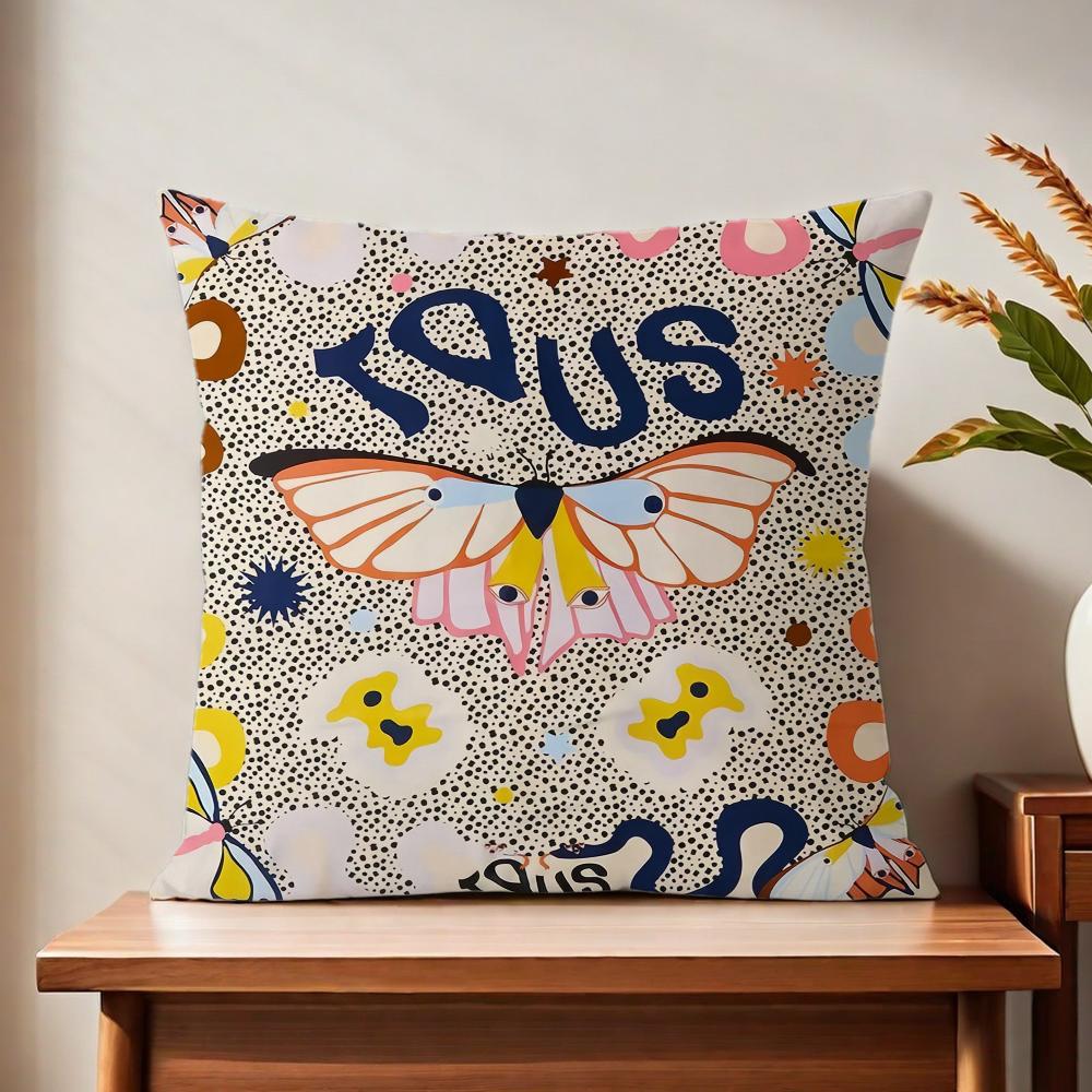 CRAFTED WITLOVE Ttouss cushion cover For Pillow Printing Sofa Decoration Home Car Room Coffee Shop Office Nordic Simplicity