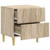 Nightstand Sonoma Oak 43 x 34.5 x 48 cm Particleboard