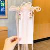 Mid-Autumn Hanfu Fairy Hair Clip - Women's & Children's Ancient Style Floral Tassel, Sweet Accessory for Girls