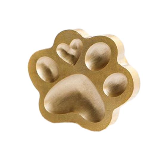 Wax Easy Clear Embossing to Operate Seal Stamp Copper Cheery Blossom Pattern Catlike