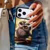 Owl Animal Pattern Soft Phone Case For iPhone 17 Air 14 15 13 12 Max Cover For Apple 16e 11 Pro Max Plus Coque