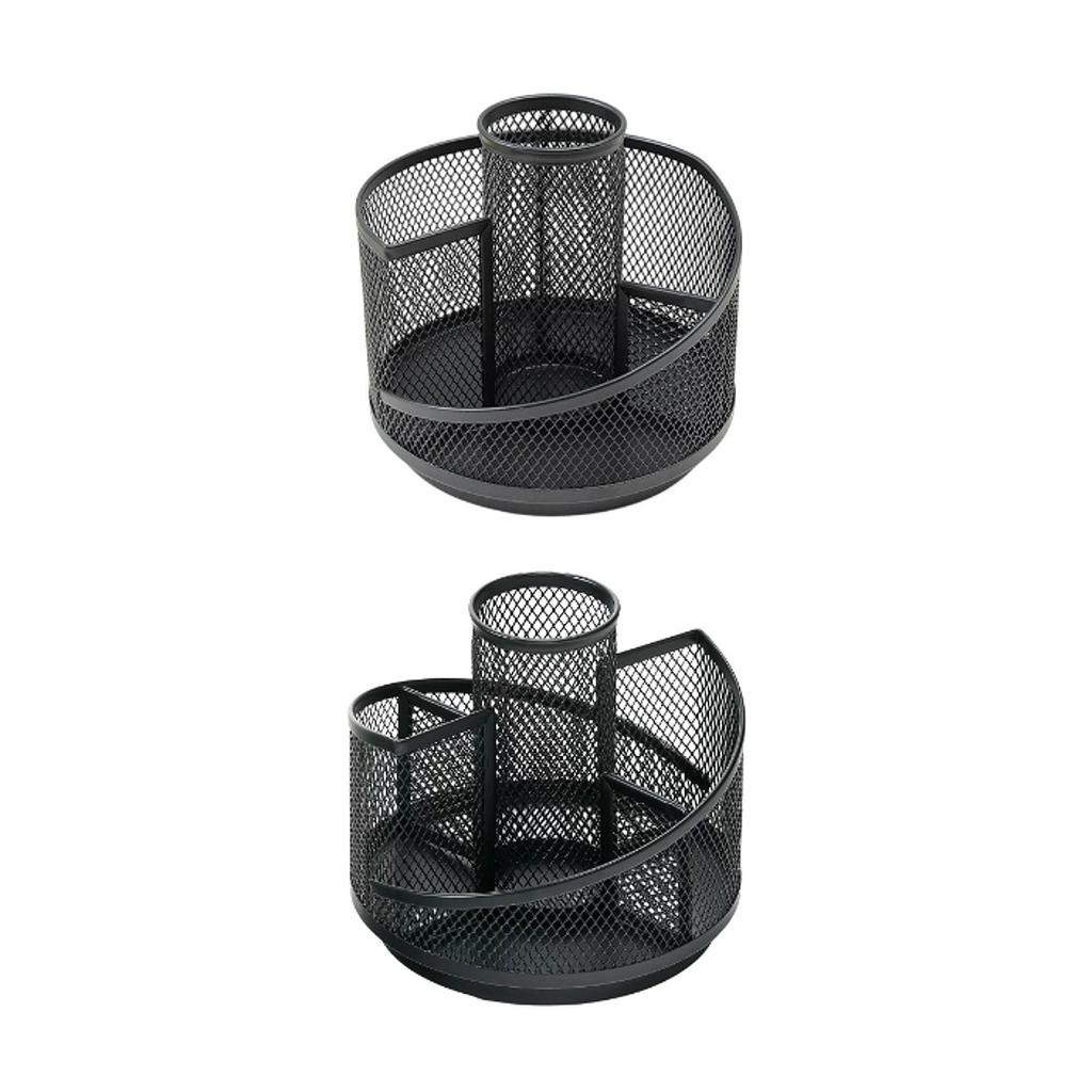 Metal Pen Holder Compact Creative Supplies Mesh Desk Organizer for Tabletop