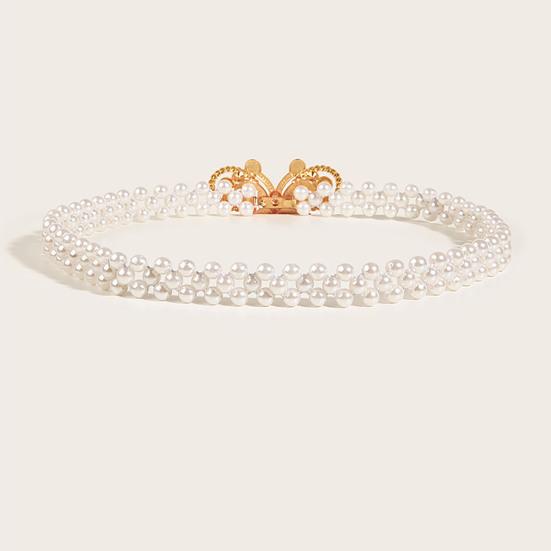 Women Waist Belt Butterflies Shape Match Clothes Stainless Pretty Portable Exquisite Women Waist Belt Waist Jewelry Accessories