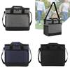 BBQ Coolers Bag with Liners Insulated Picnics Lunch Bag Tableware Handbag Soft-Sided Cooling Bag for Camping Outdoor