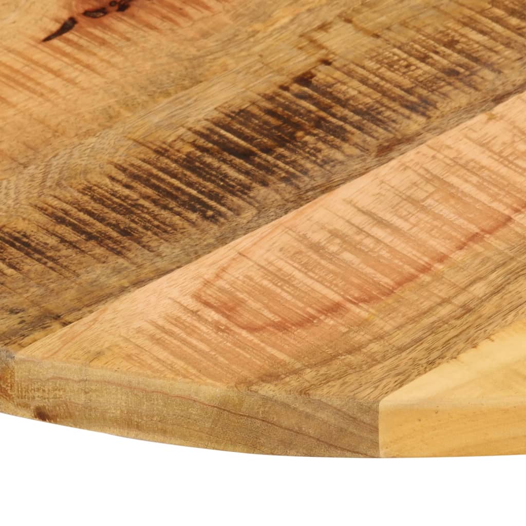 Vidaxl Tabletop, Ø 90X2.5 Cm, Round, Raw Solid Mango Wood