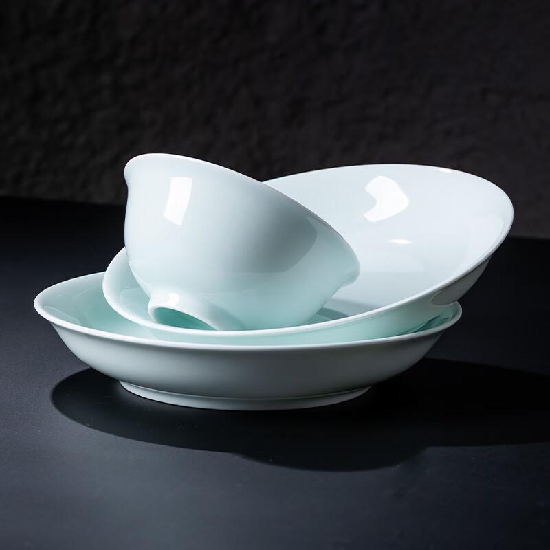 

Jingdezhen Light Luxury Ceramic Dining Bowl
