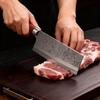 7.5 Inch Slicing Knife 67-layers Damascus Steel Powder alloy steel core Blade Rosewood / G10 Handle Chef Cleaver Kitchen Knife