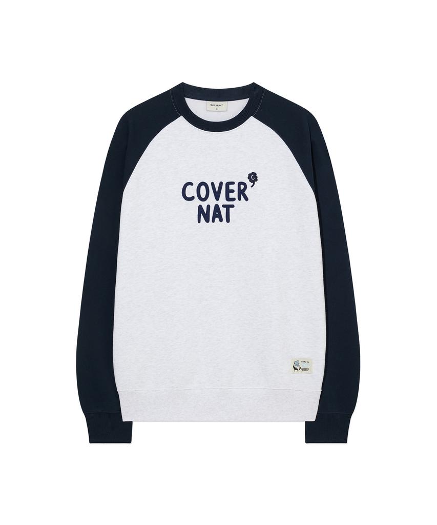 COVERNAT [Covernat X Hidana] Lucky Cereal Sweatshirt Heather Gray