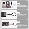 Fantastic Butterfly Print Lanyard Case For Xiaomi 14T 13T Pro Redmi Note 15 Pro 4G 14 13 Pro+ 5G Shockproof Bumper Soft Cover