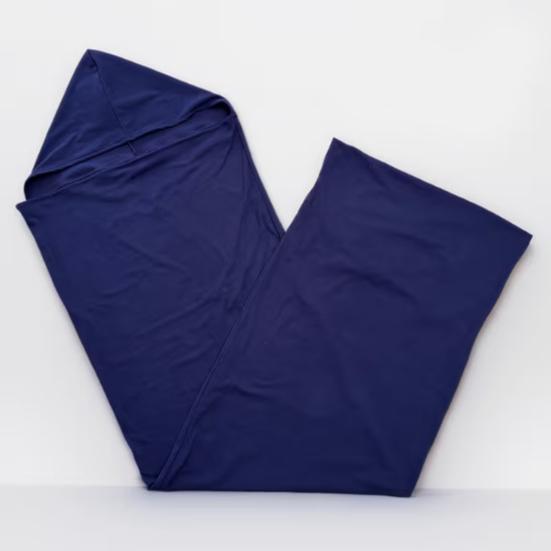 Sacco a Pelo con Cappuccio Avvolgente da Indossare Coperta per Dormire Adulti Bambini Portatile Accogliente Avvolgente per Dormire