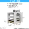 FALOFALO A4 Letter Case, 5-Tier File Rack, Document Tray, Storage Shelf, Desk, Tabletop Organization, Large Capacity
