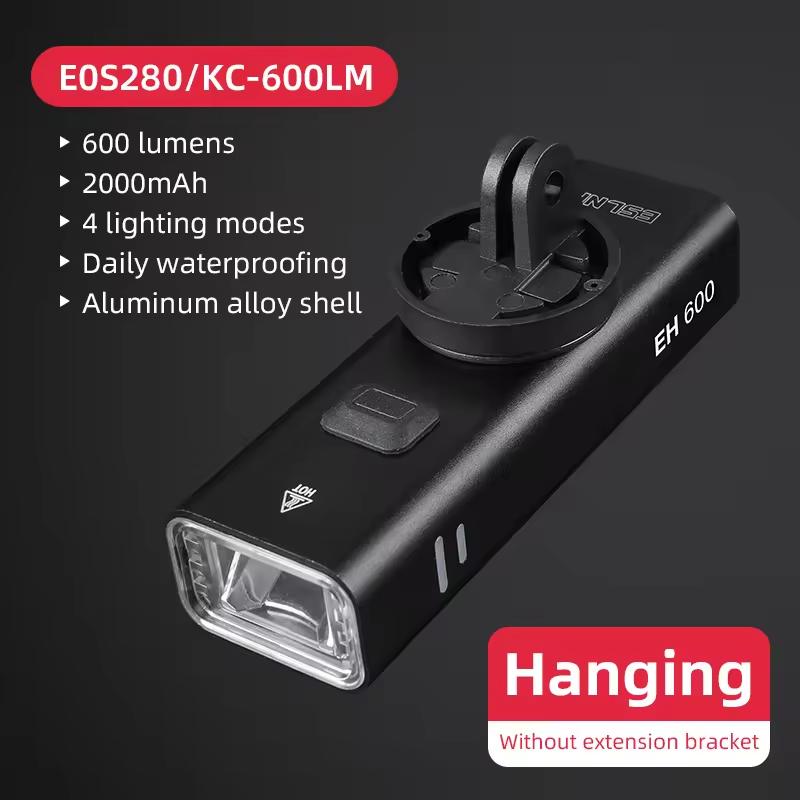 400LM 600LM 800LM Bicycle Light Type-C Charging LED Cycling Front Lamp Headlight Aluminum MTB Road Flashlight Bicycle Light