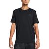Under Armour UA Vanish Energy Logo Print Crew Neck Short Sleeve T-Shirt Men Tops Black 1383973-001