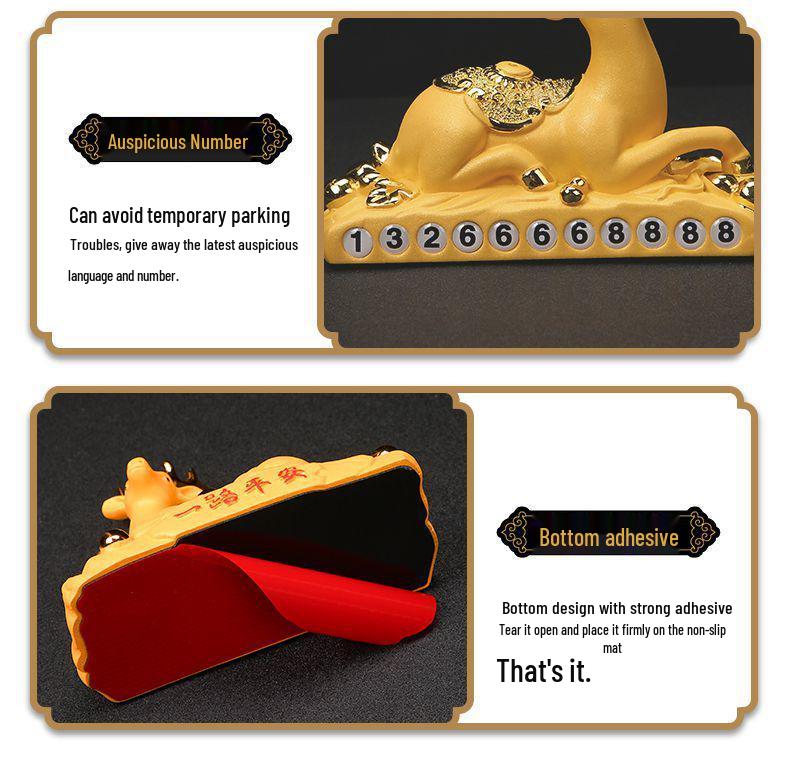 High-End Deer Car Ornament: Unisex Perfume for Center Console Decoration