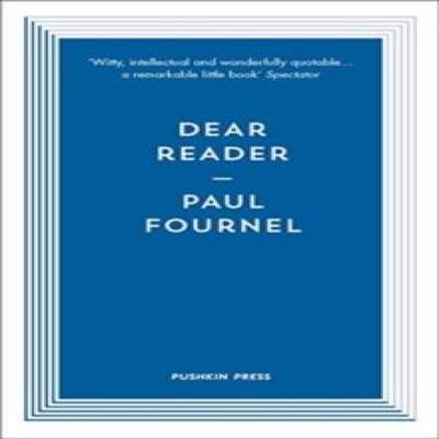 Dear Reader by Paul Author Fournel Paperback Book 9781782275220
