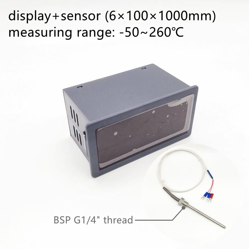Digital Thermometer AC 220V for Pt100 3 Wire Pt 100 Temperature Indicator Red LED 5135H Thermal Display Range -50 to 400°C