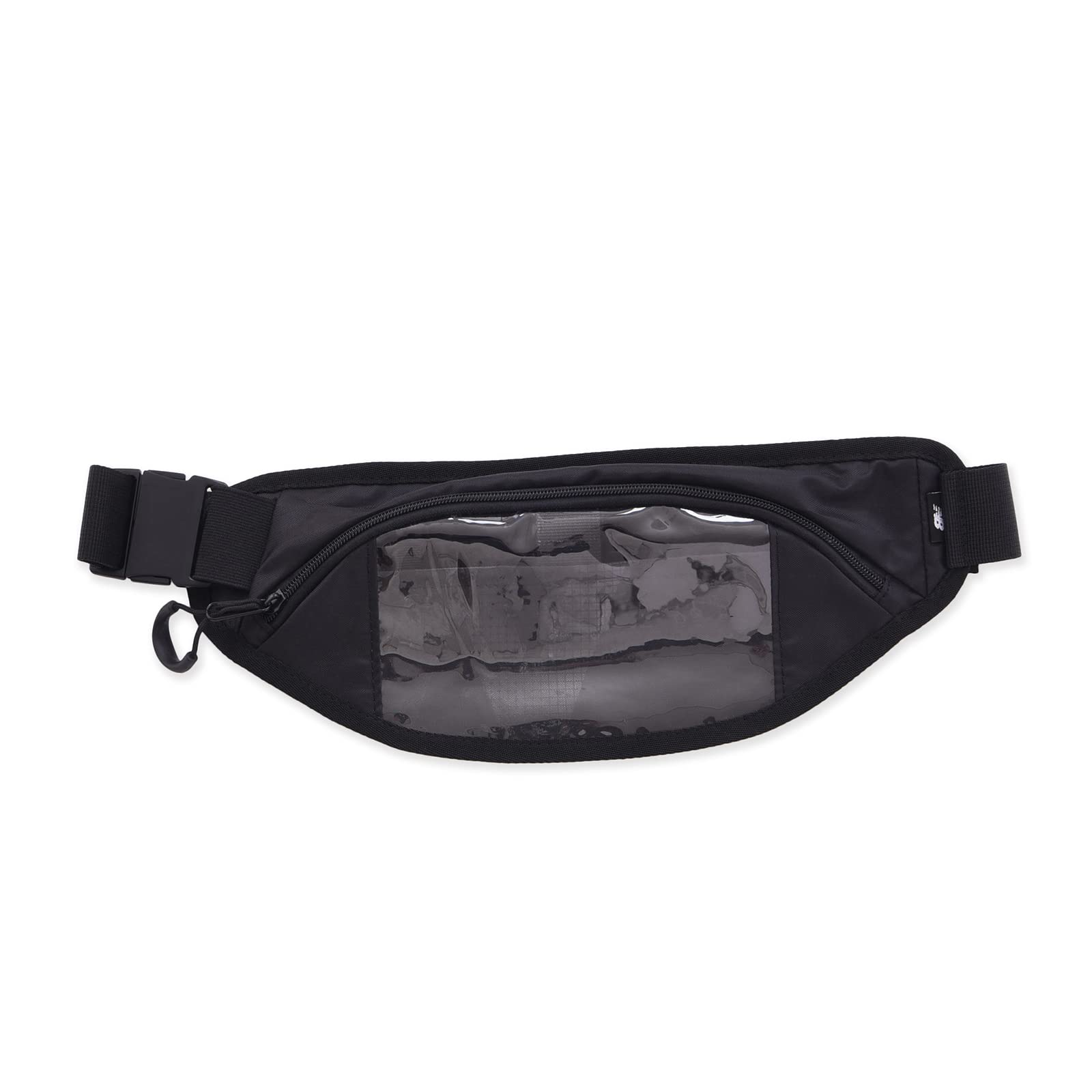 

Waist Pouch Smartphone Mobile Transparent Running Smartphone Case Waist Bag BK [New Balance] (LAB35606) (Black)