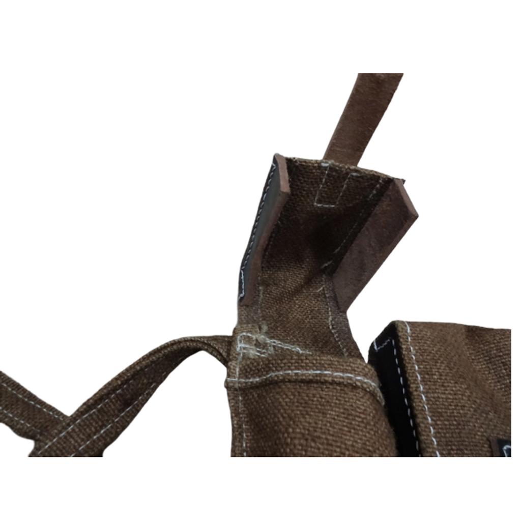 MP4 Magazine Ammo Pouches Jute Cotton - Reproduction EF-WV2X-B490