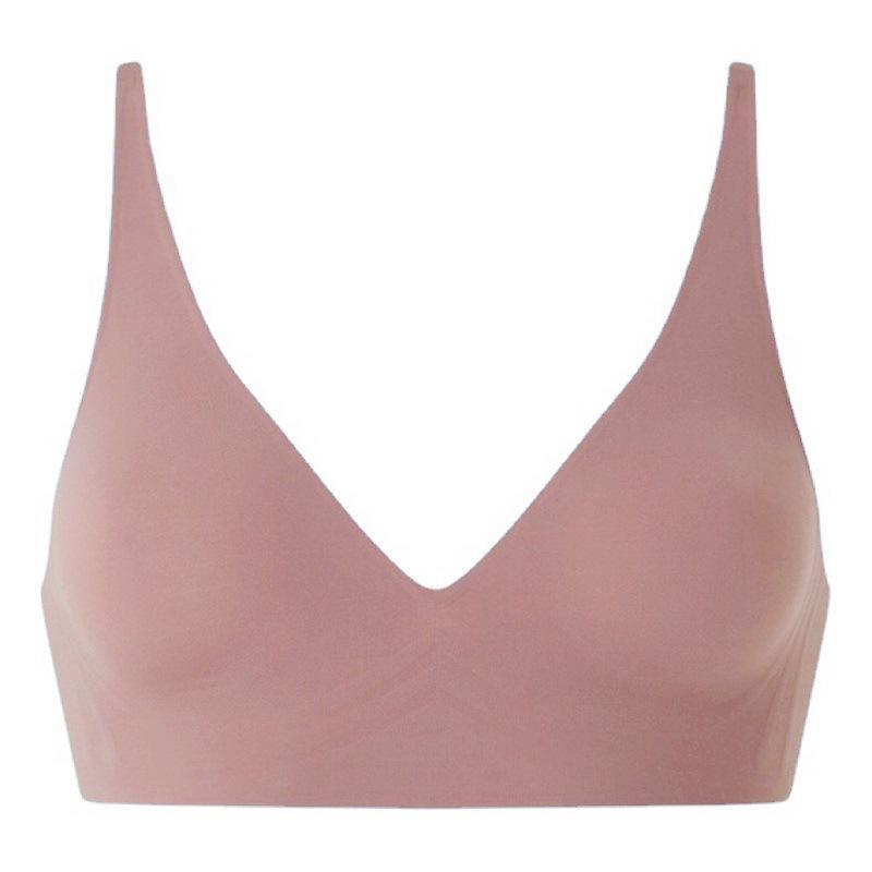 Traceless underwear women's collar without steel rim Thin jelly strip Soft support Comfortable seamless bra eamlessJelly
