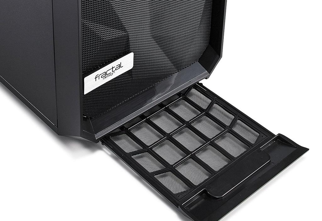 Fractal Design Meshify C Solid Side Panel Mid-Tower PC Case CS7101 FD-CA-MESH-C-BKO