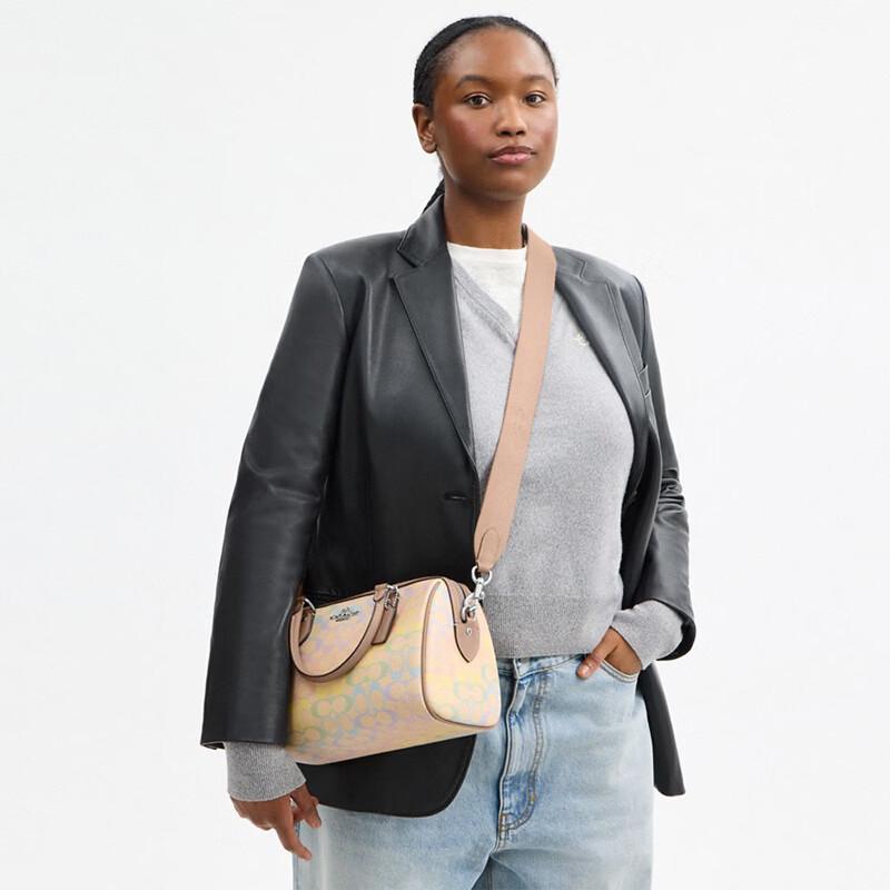 COACH Rowan Women's Small Boston Shoulder Bag