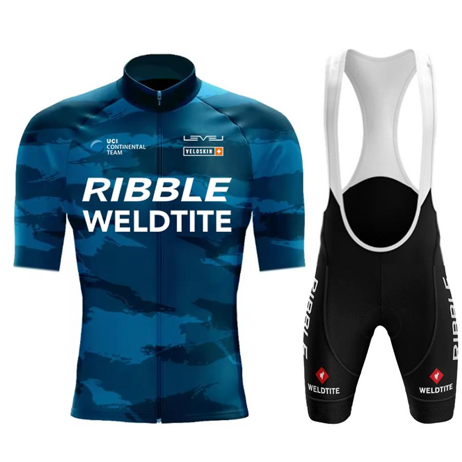 

Summer Breathable Cycling Suit Set 2026 Men Pro Team Cycling Jersey Short Sleeve MTB Bicycle Wear Cycling Clothings Bicycle Uniforme Maillot Set Asian size-S
