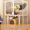 Small Animal Tunnel Hammock House Bunkbed Playtube Tunnel Toy Hamster Plush Tunnel Hideout Bedding Habitat for Chipmunk