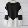 2026 Women's Autumn/Winter New Arrivals: Loose Patchwork Knitwear Sweater