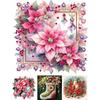 5D DIY Partial Special Shaped Drill Christmas Stocking Diamond Painting Kit Xmas Home Decor Crafts Mosaic Painting 30*30CM