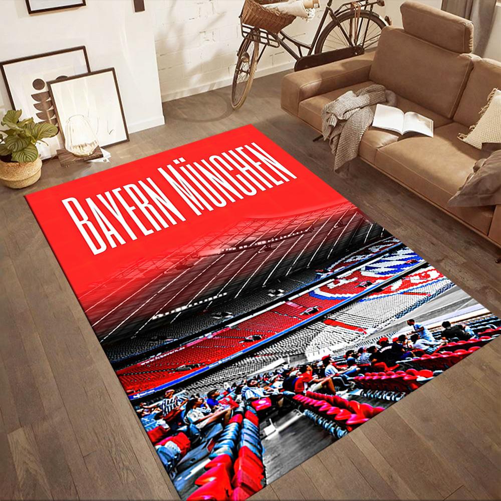 Bayern Munich Floor Mat Perfect for Game Room Decorate Room Dining Room Bedrooms Anti-slip Rug Anime Office Decor Gift for Festivals