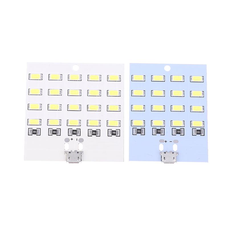 Mirco USB Schnittstelle 5730 SMD 5V 430Ma~470Ma LED Beleuchtungspanel USB Mobiles Licht Notlicht Nachtlicht DIY Schreibtischlampe