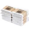 30-Piece Double-Ended Cotton Swabs - Round Head, Wooden Stick for Makeup Removal and Ear Cleaning