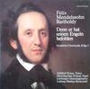 LP Record FELIX MENDELSSOHNBARTHOLDY  ADALB  Denn Er Hat Seinen Engeln Befohlen FSM63104 Carus 1977 Germany Classical Used